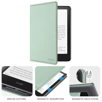 CoBak 7" Kindle Paperwhite 12th Gen 2024 Slim Fit Water Resistant Case with Auto Sleep-Wake Function