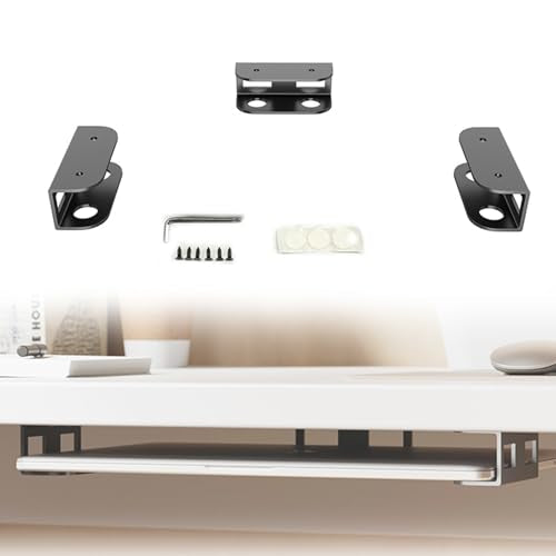PEWORIGLEE Wall Mount Laptop Holder Model B0FH2V2D8C