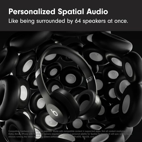 Beats Solo 4 Wireless On-Ear Headphones MUW23LL/A 50-Hour Battery Life Bluetooth