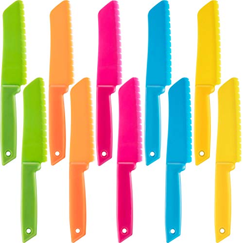 JOVITEC 10-Piece Kids Safe Knives Set Jovitec-Nylon Knife-01