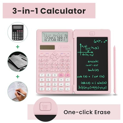 ROATEE 6.5 Inches AB0614 LCD Dual Power Engineering/Scientific Calculator