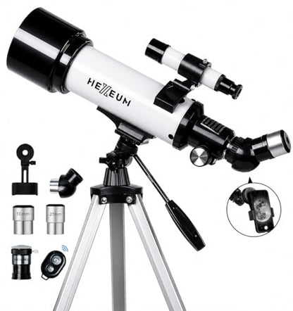 Koolpte 70mm AZ50070 500mm Manual Focus Telescope