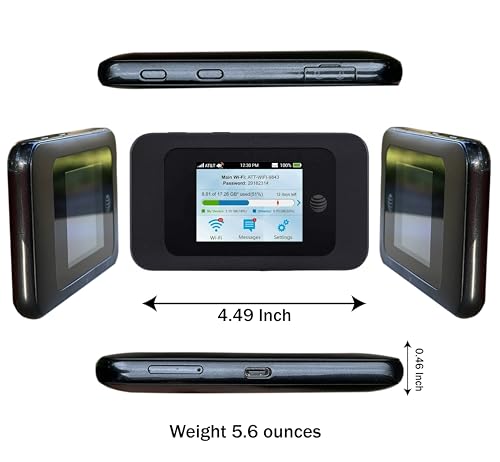 EVDO-LINK MF985 Portable Mobile Hotspot Dual-Band 802.11ac 600 Mbps