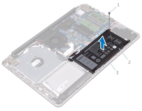 SANISI Lithium Polymer Battery WDX0R 11.4V 42mAh Rechargeable for Compatible Laptops