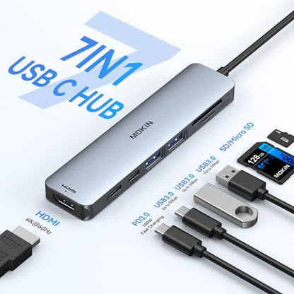 MOKiN 7-Port USB-C Hub UC0119