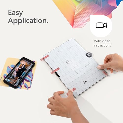 Paperlike 2.1 Screen Protector for iPad Pro 12.9" - Transparent Matte Finish - Anti-Fingerprint - Touch Sensitive