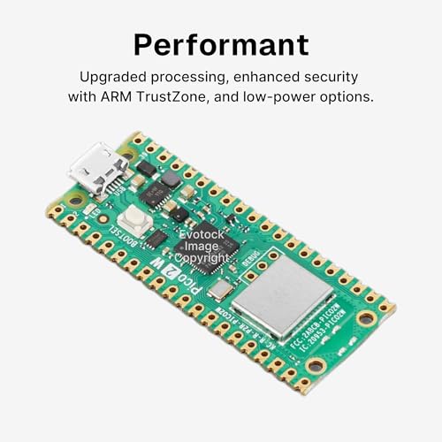 Generic 4MB Flash RAM, 520KB Dual-Core Cortex ARM RP2350 Microcontroller Board