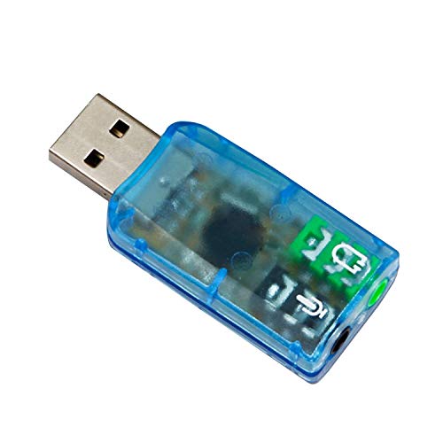 AJDPOI USB Audio Adapter 8541676061 Stereo 48KHz External Sound Card
