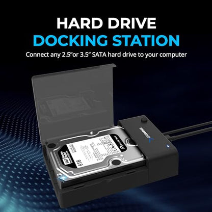 SABRENT 3.5 Inch EC-DFLT USB 3.0 External Hard Drive Docking Station