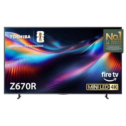 Toshiba 100" Z670 Series 4K Resolution 144Hz Mini-LED Smart Fire TV