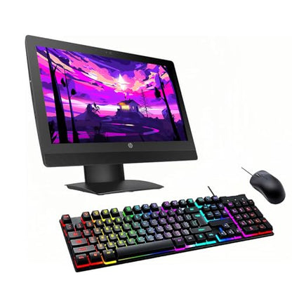 HP 21.5" ProOne 600 G3 All-in-One Desktop, 1920x1080, Intel Pentium G4560 3.5GHz, 8GB RAM, 256GB SSD