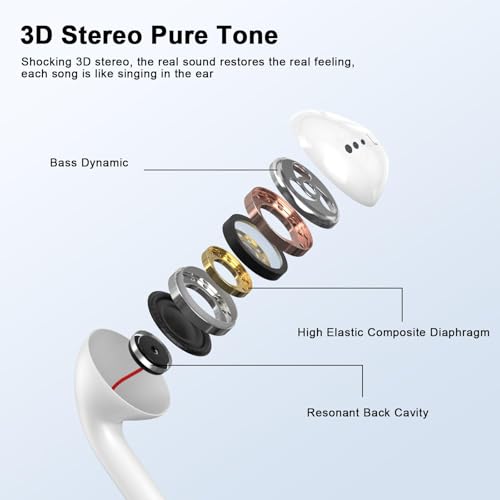 IIOZO 2 Pack XHD-PD20W Lightning Wired Headphones for iPhone