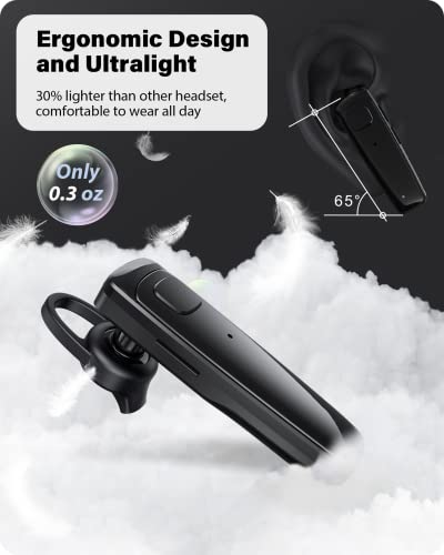 ADADPU S525 Wireless Bluetooth Headset V5.0 Dual Mic Noise Cancelling