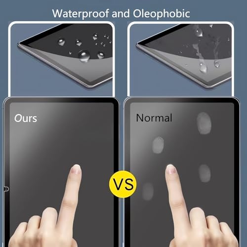 maomini 10" Fire HD 10 2023/2021 Tempered Glass Screen Protector