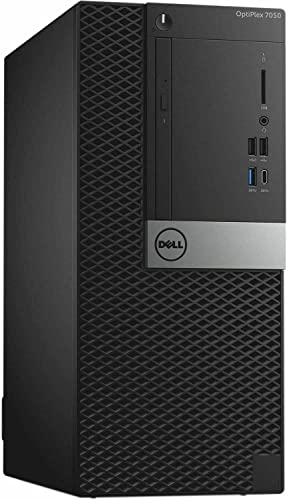 Dell 7050 Mini Tower Desktop Intel i7-7700 3.6GHz 32GB DDR4 1TB SSD + 2TB HDD Windows 11 Pro