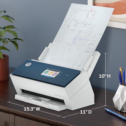 HP 600 dpi N9000 sn1 Envelope Scanner, Ethernet, USB