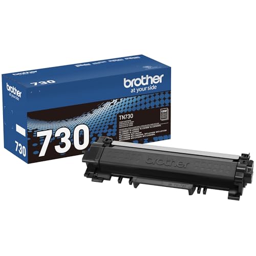 Brother TN730 Standard Yield Toner Cartridge, 1200 Pages, Black, DCP-L2550DW, HL-L2350DW, MFC-L2710DW
