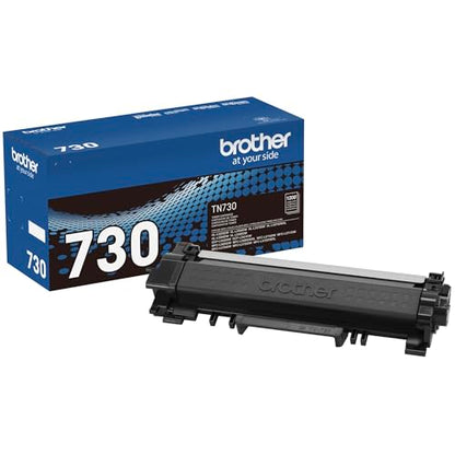 Brother TN730 Standard Yield Toner Cartridge, 1200 Pages, Black, DCP-L2550DW, HL-L2350DW, MFC-L2710DW