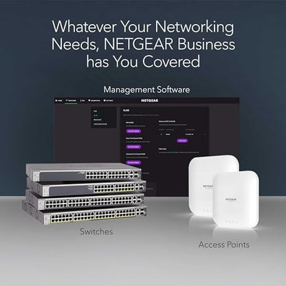 NETGEAR 8-Port 2.5G Ethernet Unmanaged Switch MS308 - 2.5 Gbps, RJ45 Interface, 12V DC, Metal Case, 1.7 lbs