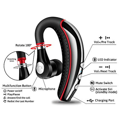 LSAPT RM Wireless Bluetooth Headset V5.0 with Noise Cancellation
