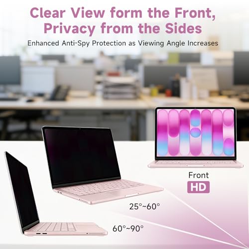 BSPROTE Magnetic Privacy Screen 13 Inches MacBook Neo 2026 5H Anti-Glare Polyethylene Terephthalate