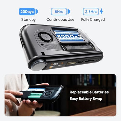STATIONPC PocketCloud M.2 NVMe Portable NAS 8TB External Hard Drive