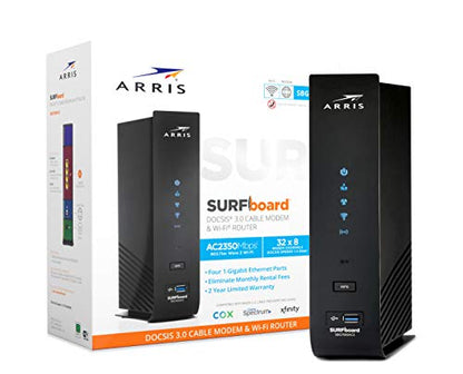 ARRIS SBG7600AC2 Cable Modem Router Combo DOCSIS 3.0 2350 Mbps