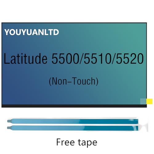 YOUYUANLTD 15.6 Inch Latitude 5500 5501 FHD 1920x1080 LED Non-Touch Display