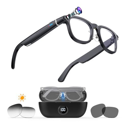 Coucur G1 2 Inch 220mAh Smart Glasses with 32GB Storage