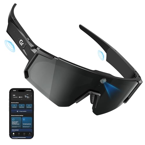 GLOSSIA GLV06-1 1280x720 Digital Wearable Computer Smart Glasses