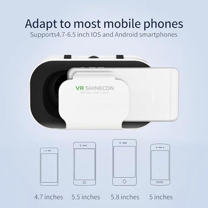 Sylpmoplar 4.7" to 6.5" cmVRglass02 3840x2160 90Hz LCD Virtual Reality Headset