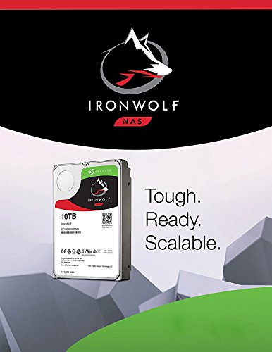 Seagate 10TB ST10000VN0004 SATA Internal Hard Drive 3.5 Inch 7200 RPM 256MB Cache