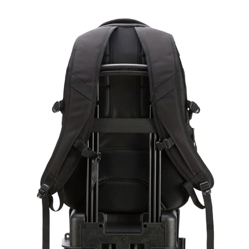 Amazon Basics 17-Inch Laptop Backpack NC2401019R1 Water Resistant Polyester Black