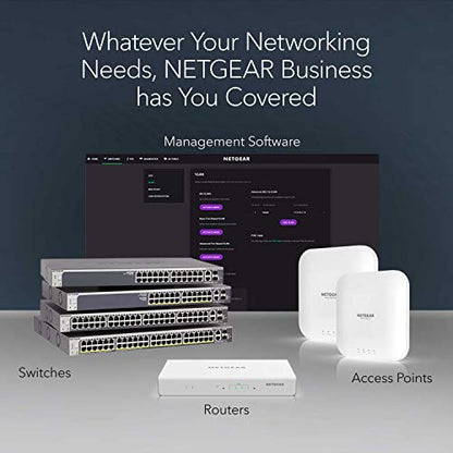 NETGEAR 5-Port 2.5G Multi-Gigabit Ethernet Unmanaged Network Switch (MS305) - 5 x 2.5Gbps Ports, Desktop or Wall Mount, Metal Case