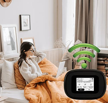 EVDO-LINK M1000 Mobile Hotspot 5G/Wi-Fi Dual-Band 2400 Mbps Router