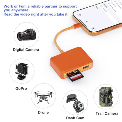 SZHAIYIJIN 5 in 1 USB-C & USB Card Adapter XC5U-O