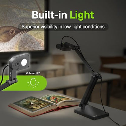 IPEVO 5-932-2-08-00 13MP Document Camera 3840 x 3104 Resolution USB