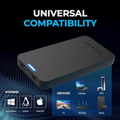 SABRENT 2.5 Inch SATA to USB 3.0 External Hard Drive Enclosure EC-UASP