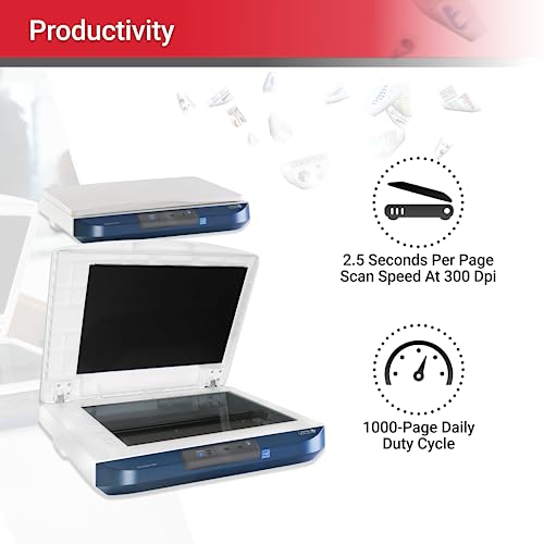 Visioneer 11.7" x 17" DocuMate 4700 300dpi USB A3 Flatbed Document Scanner