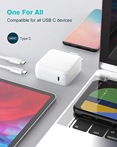IFEART 70W USB-C Power Adapter for MacBook Pro/Air 13-16 inch, Model MZ61PD-1