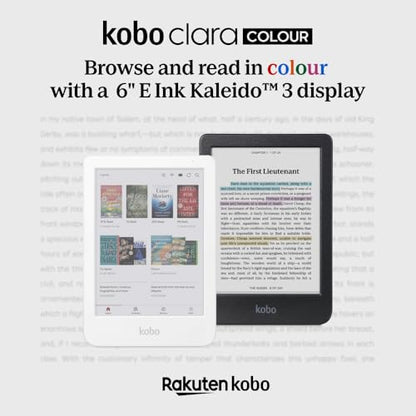 Kobo 6 Inch N367-TP-WH-S-CK 1072x1448 Electronic Ink eReader