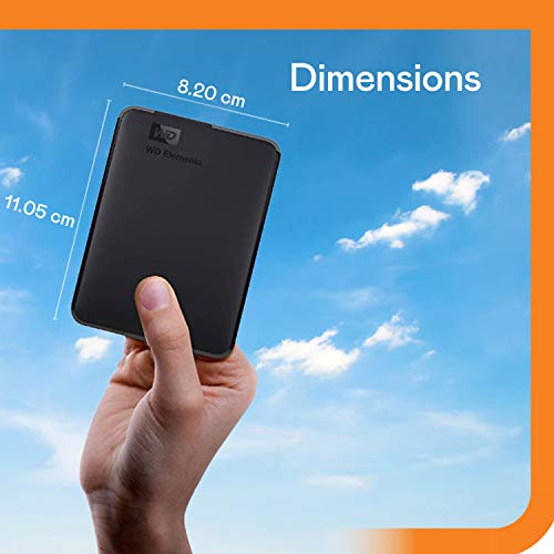 WD 2TB WDBU6Y0020BBK-WESN 5400 RPM 3.5-Inch External Hard Drive