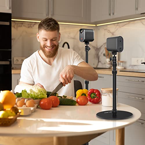 jusmo Adjustable Aluminum Projector and Camera Stand with Heavy Base for Multimedia Applications