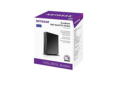NETGEAR DSL Modem (DM200-100NAS) VDSL/ADSL 100Mbps Ethernet Connectivity