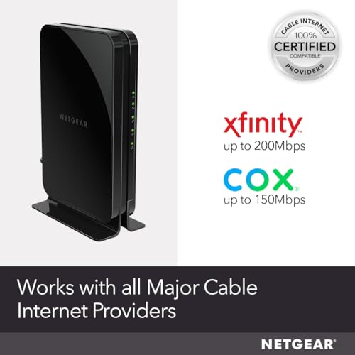NETGEAR 16x4 DOCSIS 3.0 Cable Modem Model CM500-1AZNAS