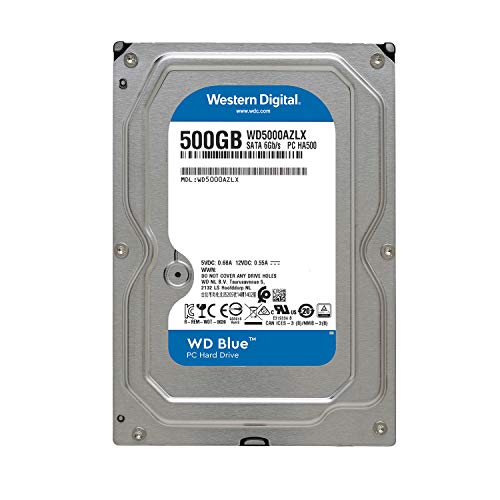 Western Digital 500GB WD5000AZLX SATA 6.0Gb/s 7200RPM 3.5-Inch Internal Hard Drive