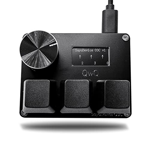BTXETUEL Sayodevice-O3C 3-Key USB-C Mini Keypad