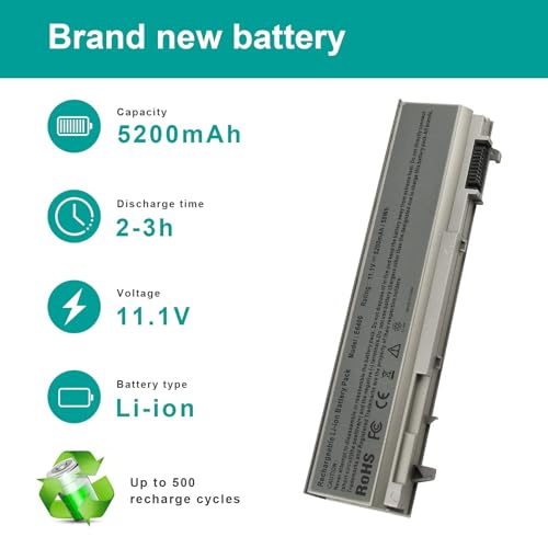 ASUNCELL 6 Cell 11.1V 5200mAh Li-ion Battery for Laptop