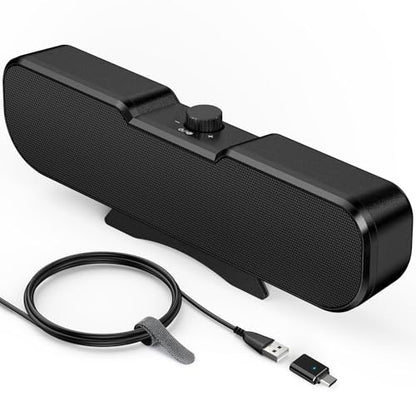 Cirqon 1.37in x 8.26in x 2.36in C1 Plastic Basic Speakers Clip On USB Audio