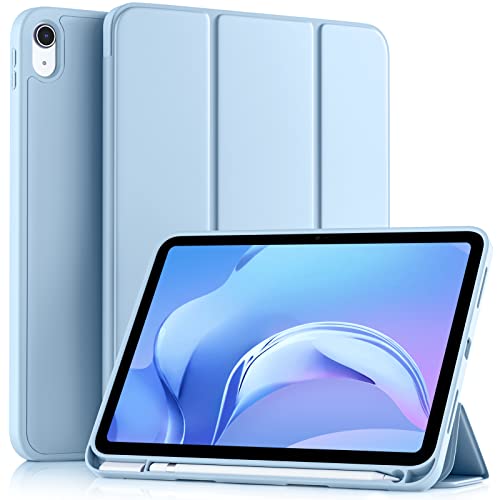 Akkerds iPad Case 10.9-Inch & 11-Inch TPU Protection with Pencil Holder - Model A3354/A3355/A3356/A2696/A2757/A2777